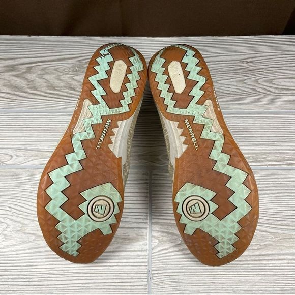 Merrell Lorelei Zip Up Slip On Comfort Mesh Deep Tan Shoe Womens 7 - Picture 6 of 9